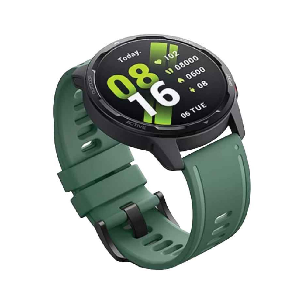 Ремешок силиконовый для Xiaomi Watch S1 Active, зелёный